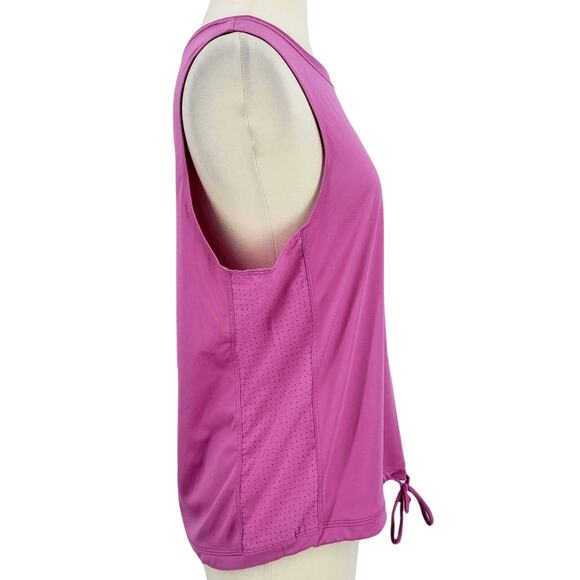 SALE Juicy Couture Sort Perforated Logo Hologram Tank Top Large - Picture 5 of 7